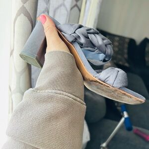 Dolce Vita Braided Gray Heels